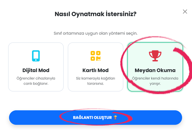 Kendi içeriğini oluştur